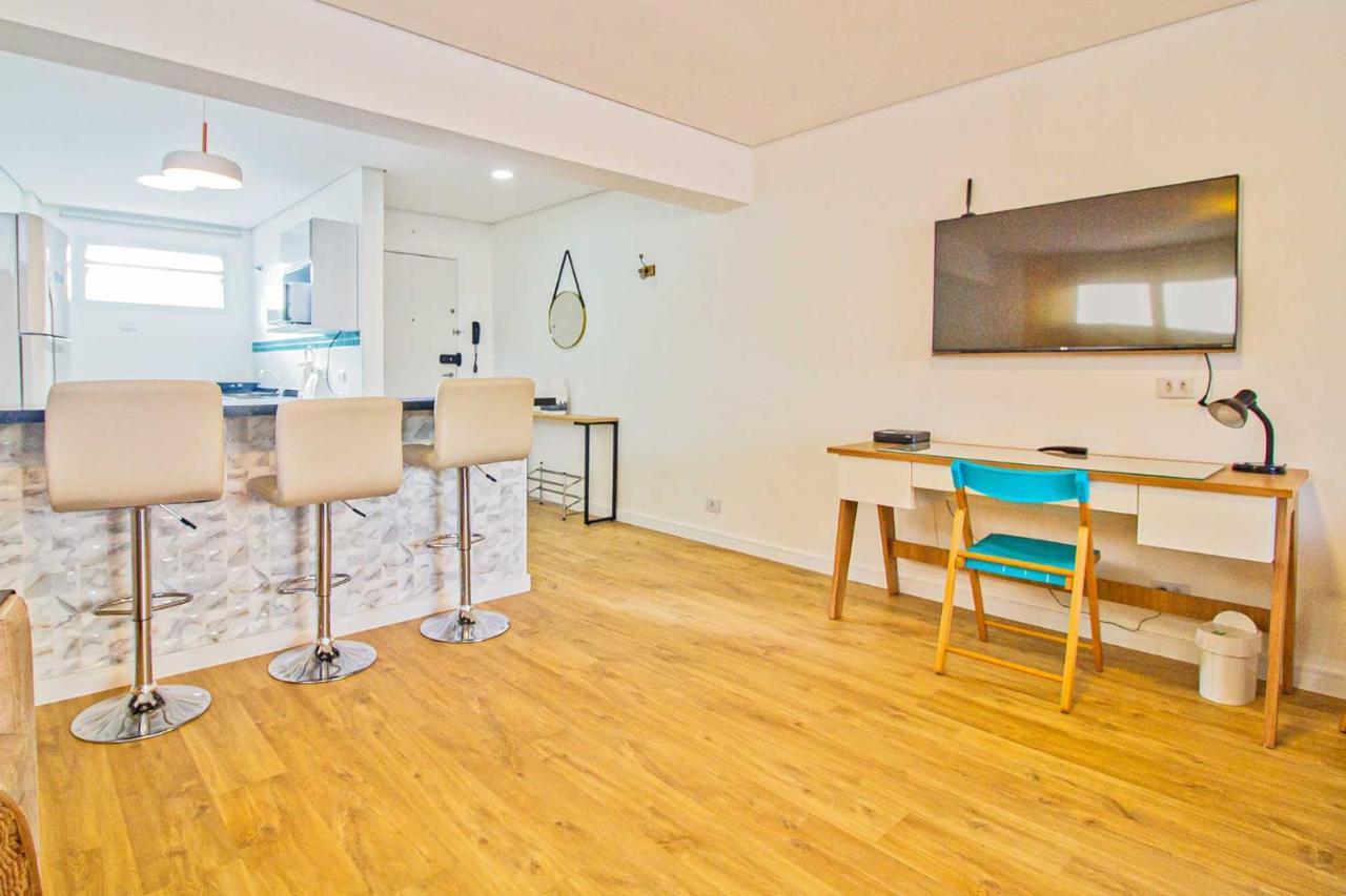 Apto Com Wifi E Home Office No Centro De 圣保罗 外观 照片
