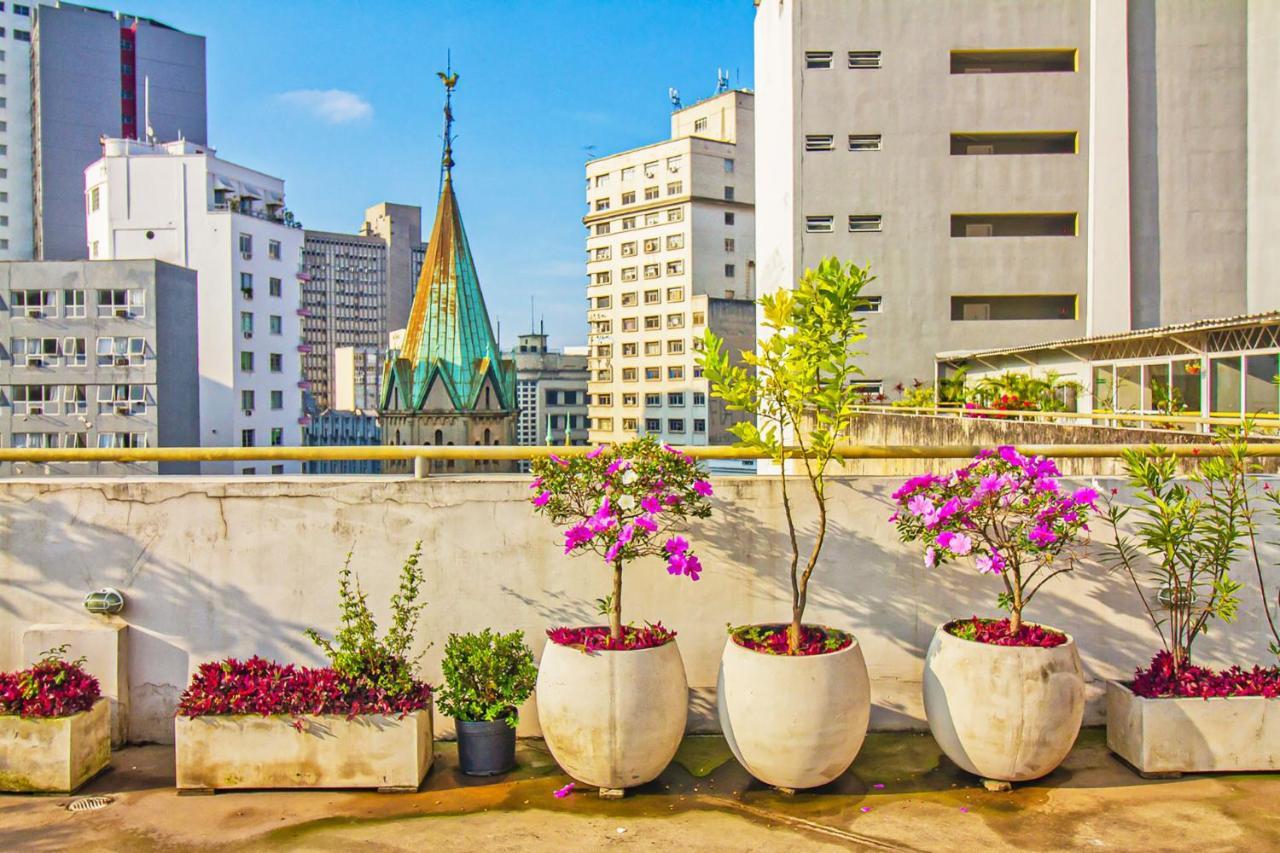 Apto Com Wifi E Home Office No Centro De 圣保罗 外观 照片
